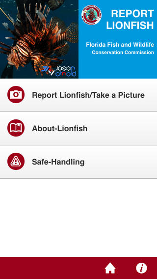 Report Florida Lionfish App