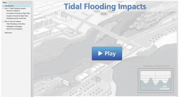 Tidal Flooding Impacts Movie