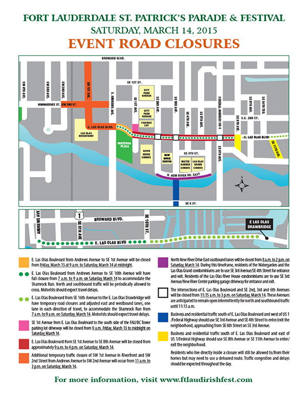 Road Closure Map