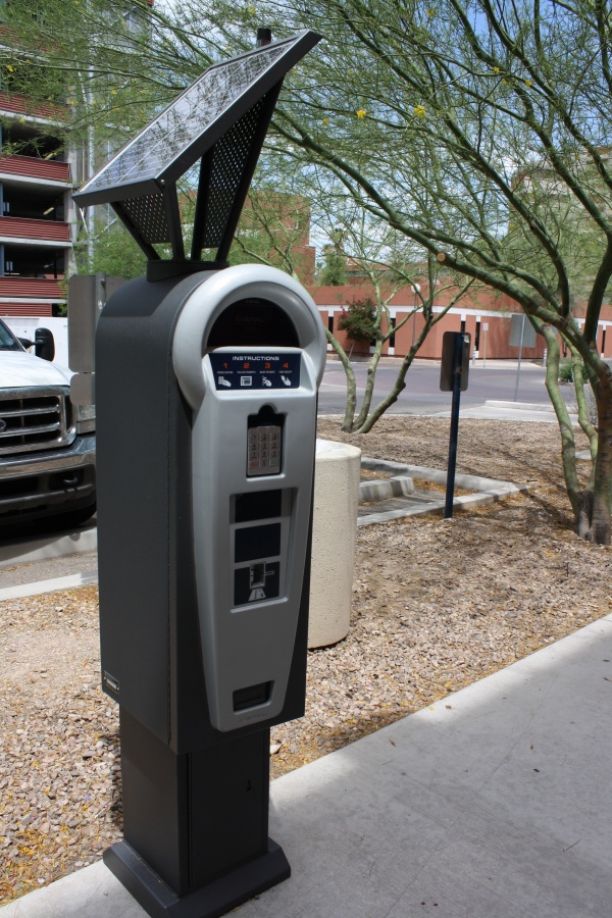 Solar Parking Meter Las Olas South side