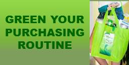 Green Your Purchasing ROutine