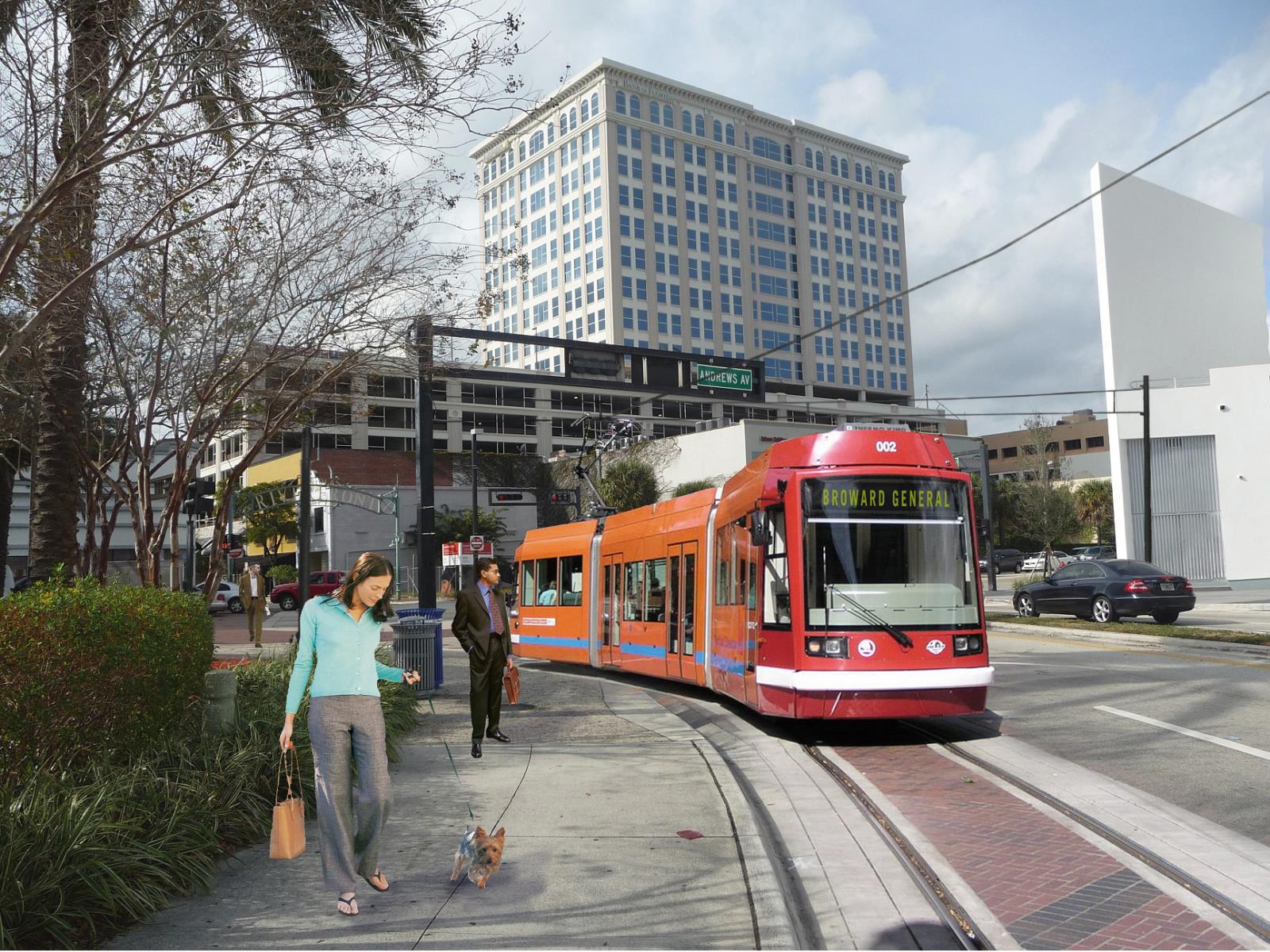 Wave Streetcar Rendering