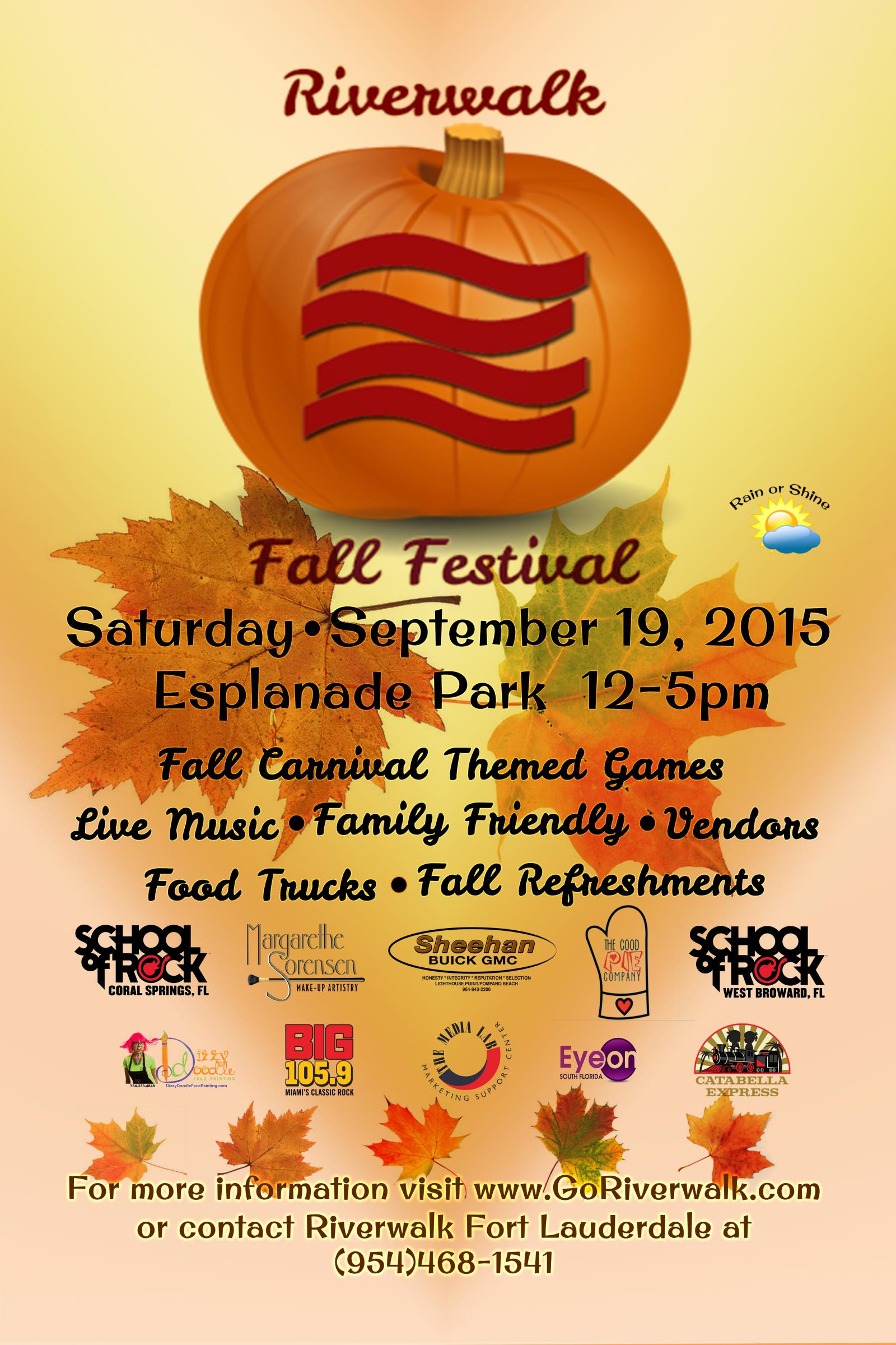 Riverwalk Fall Festival Poster