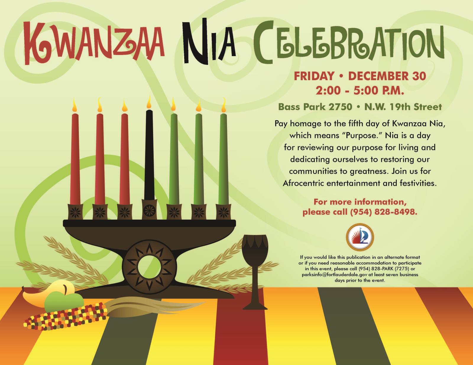 Kwanzaa Nia