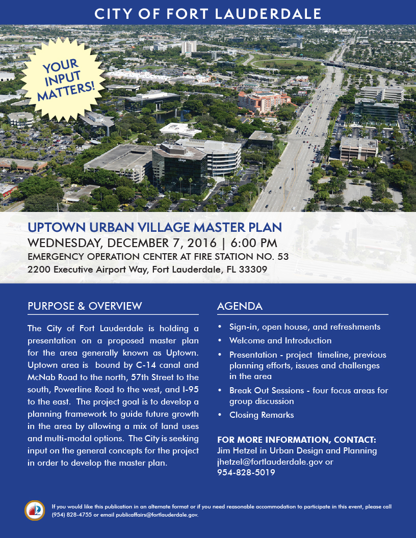 Uptown Urban Village Master Plan