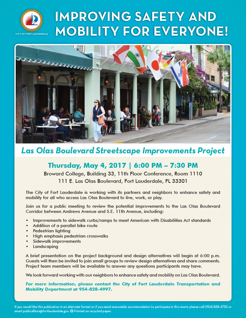 Las Olas Streetscape Improv Project