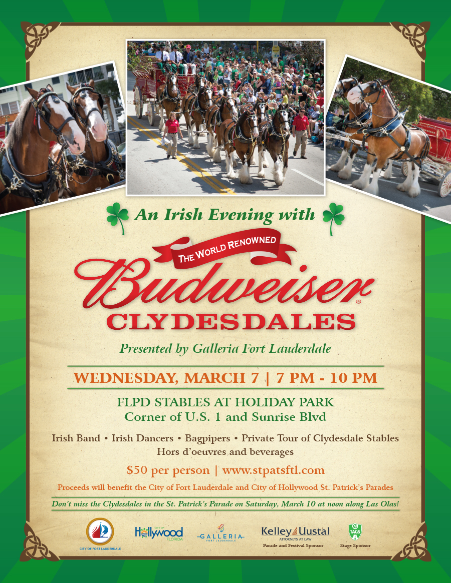 Irish Evening with the Clydesdales 03-07-18