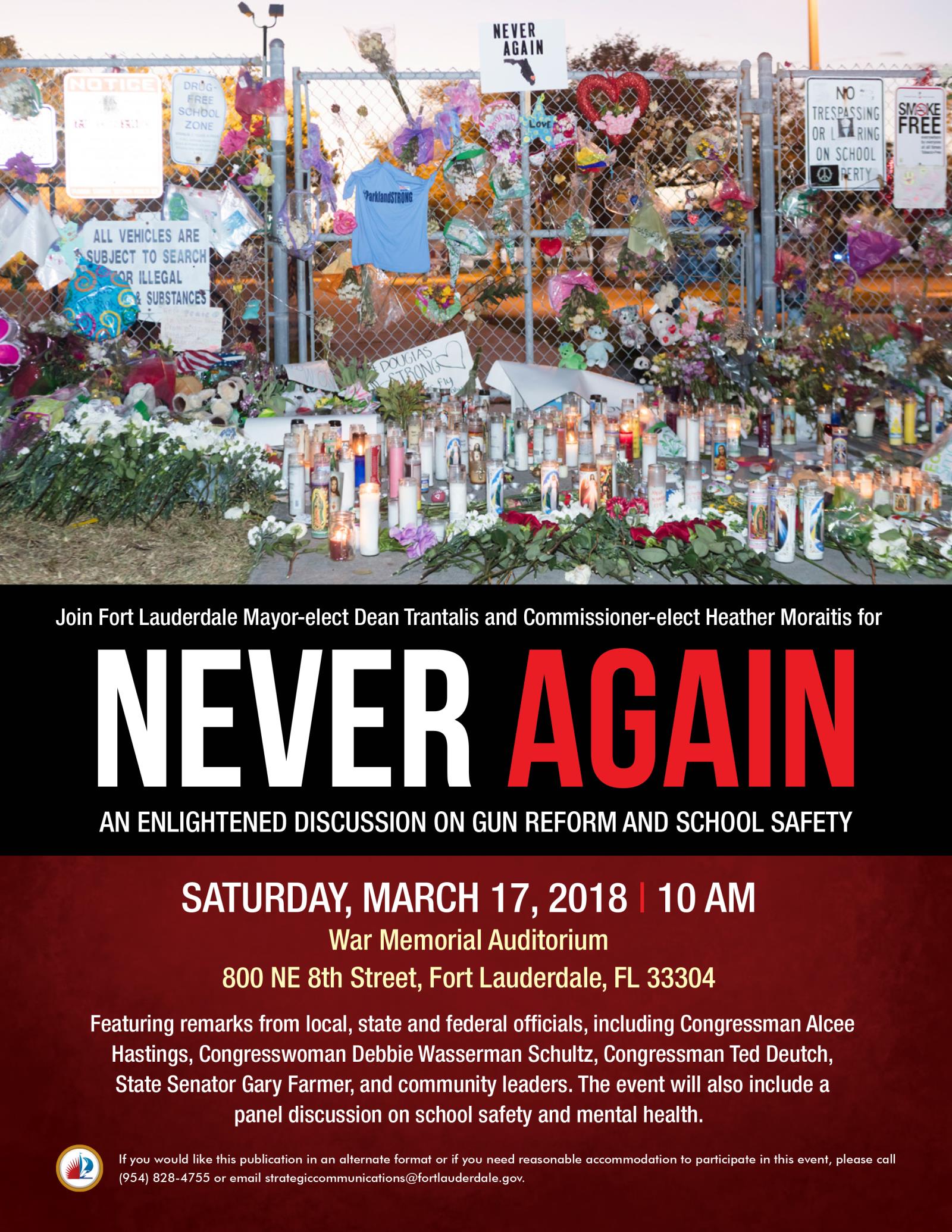 Never Again Event 03-17-18