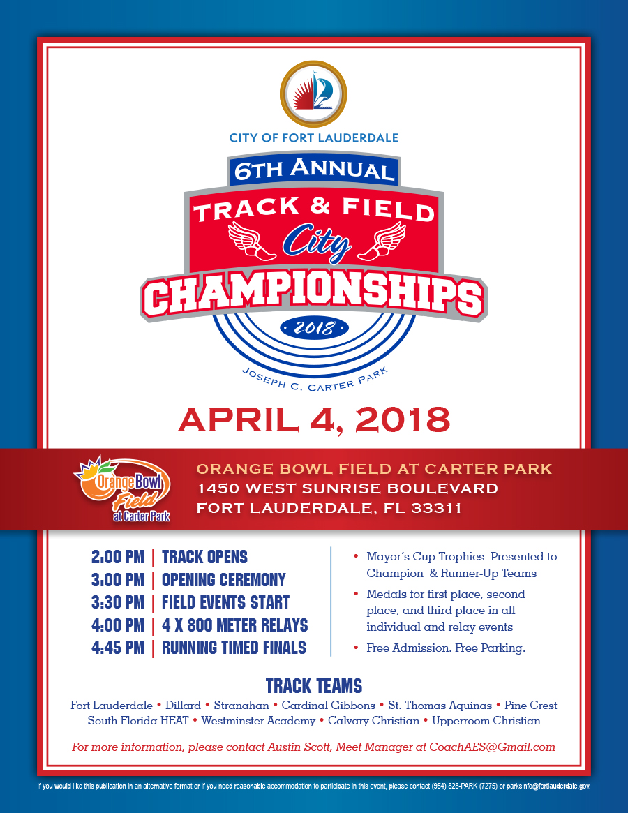 4479 PR City High School Track Meet 2018_Flyer