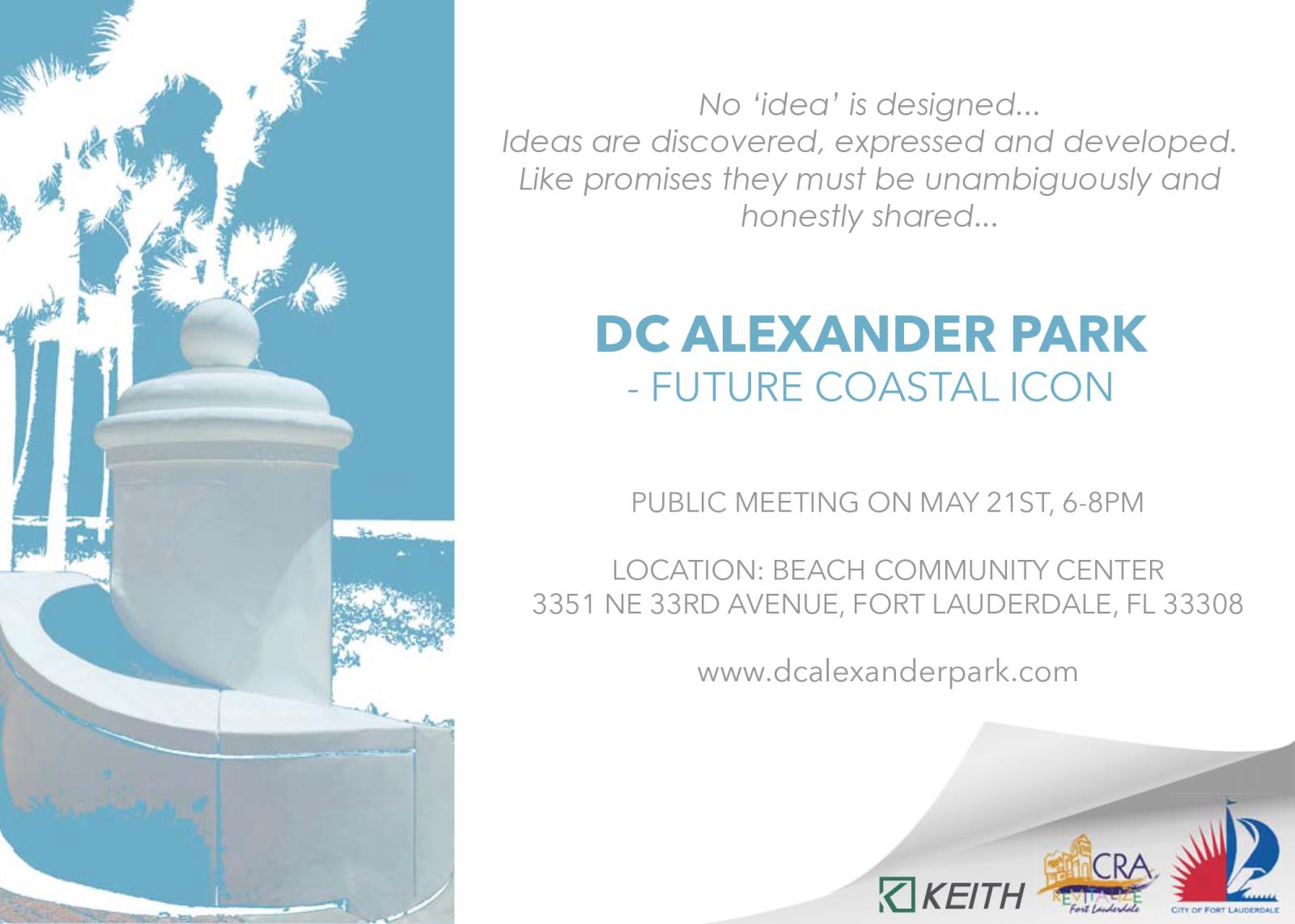 DC Alexander Park Public Meeting