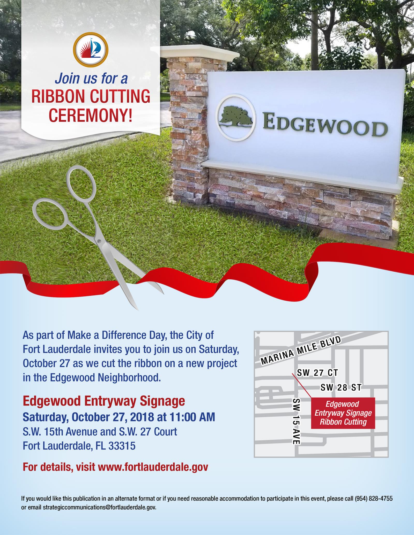 Edgewood Ribbon Cutting 10-27-18