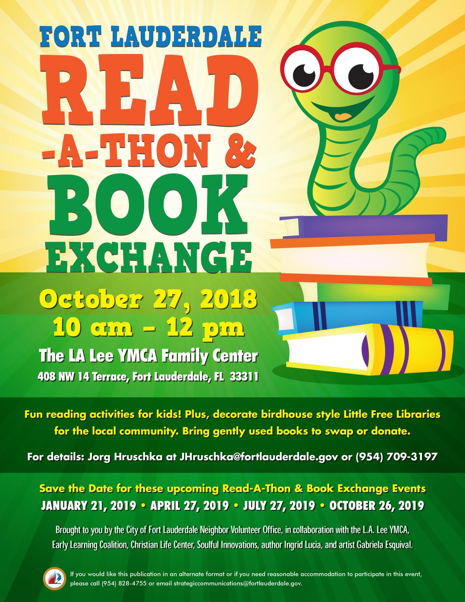 Read-A-Thon Flyer 10-27-18