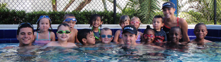 Swimmers and Instructors 