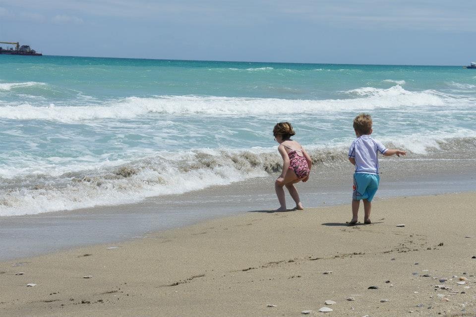 Children at Beach