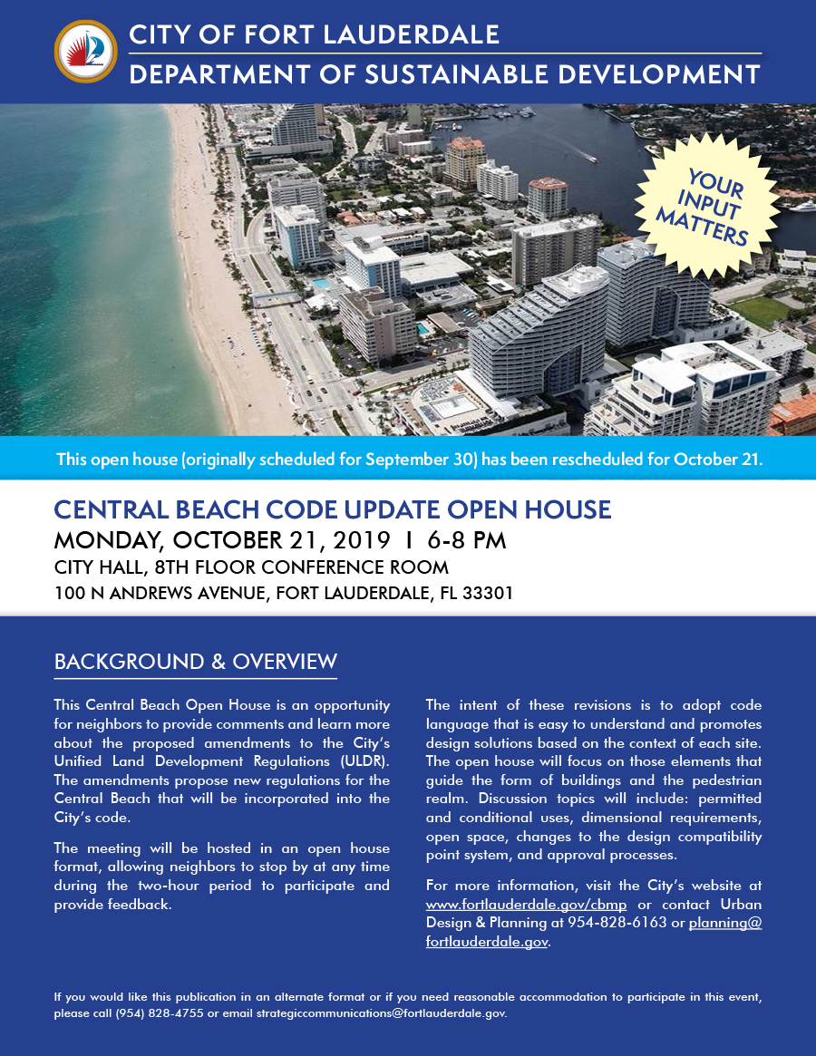 DSD Central Beach Master Plan Open House 09302019