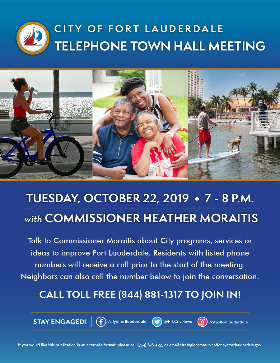 Town Hall with Commissioner Moraitis