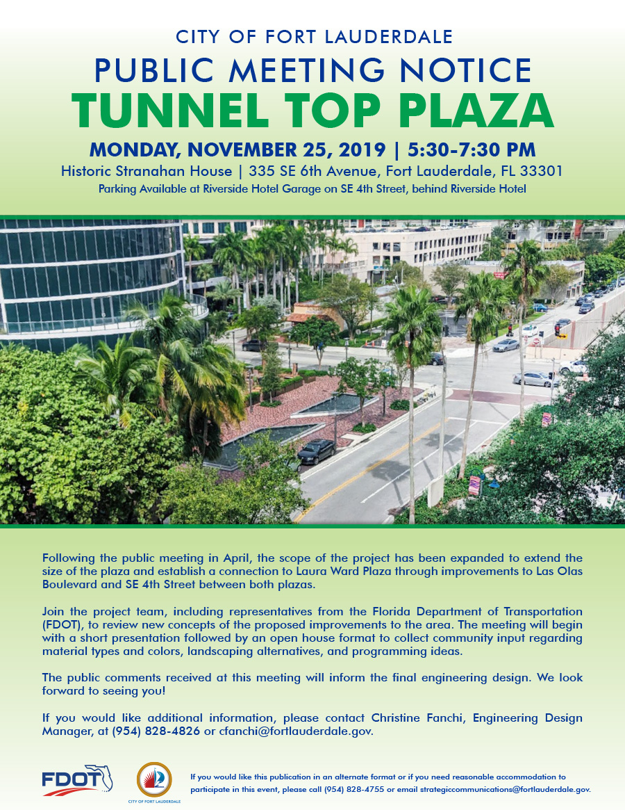 Tunnel Top Plaza Public Meeting_Flyer