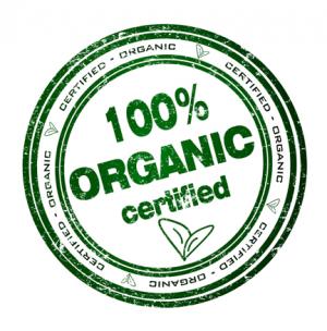 100 Percent Organic Logo