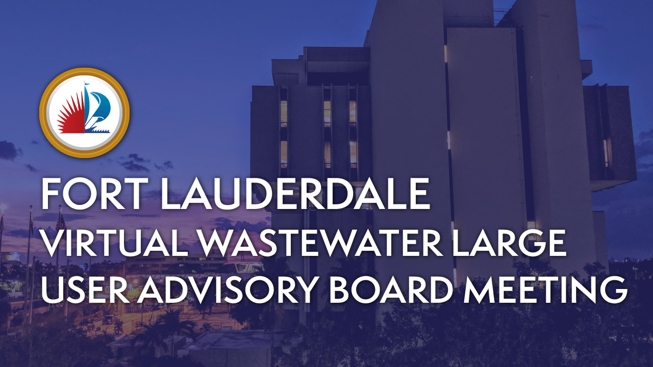 6170 Virtual Wastewater Large User Advisory Board Meeting_1280x720