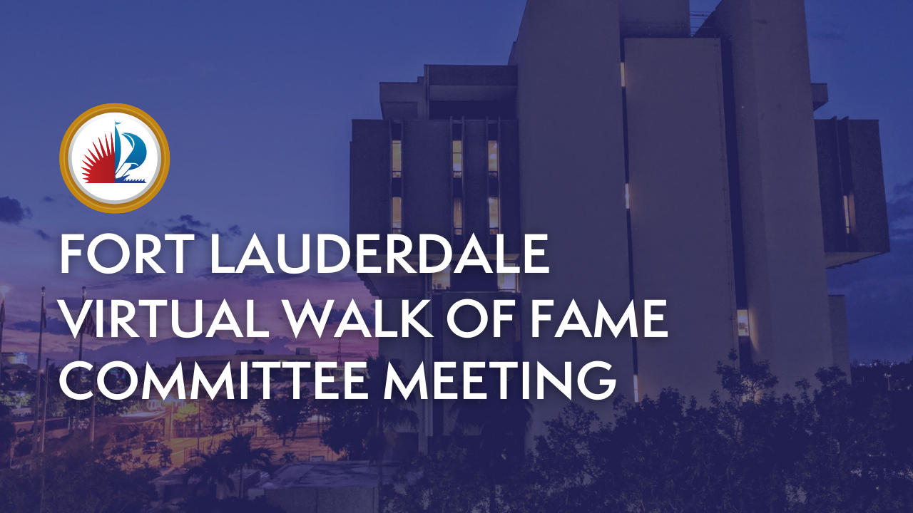 Virtual Walk of Fame Committee Meeting