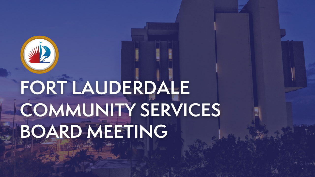 Community Services Board Meeting