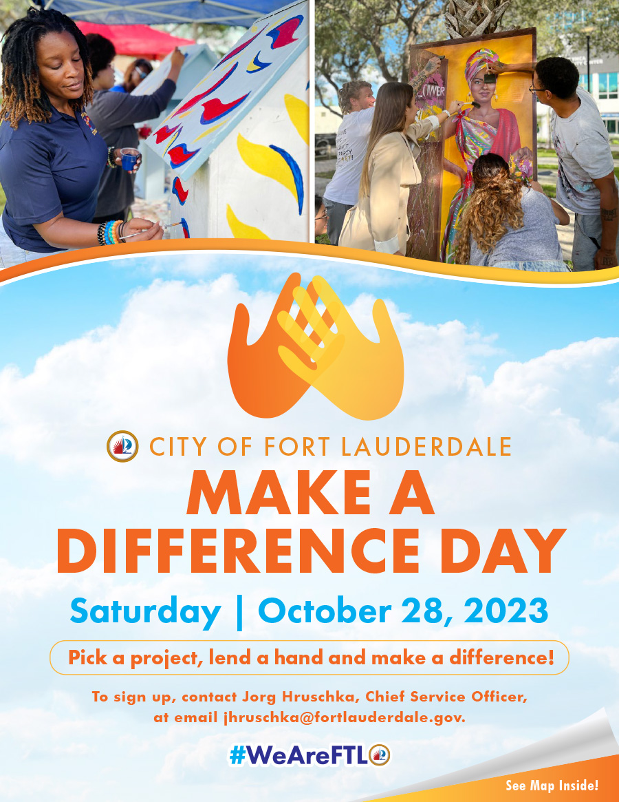 Fort Lauderdale Make a Difference Day 2023 Cover