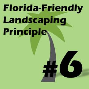 Click here for Florida-Friendly Landscaping Principle 6