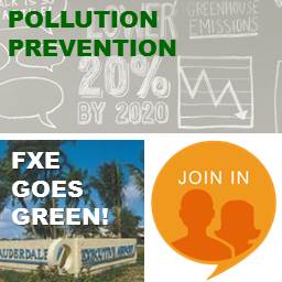 Prevent Pollution FXE Goes Green and Join In