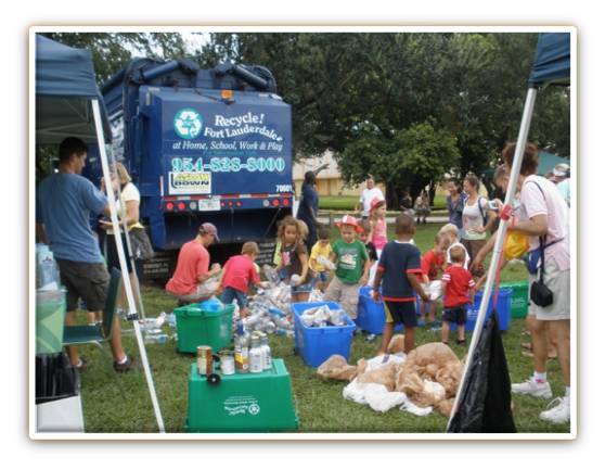 Kids Learn About Waste Collection at Big Toy & Truck Show